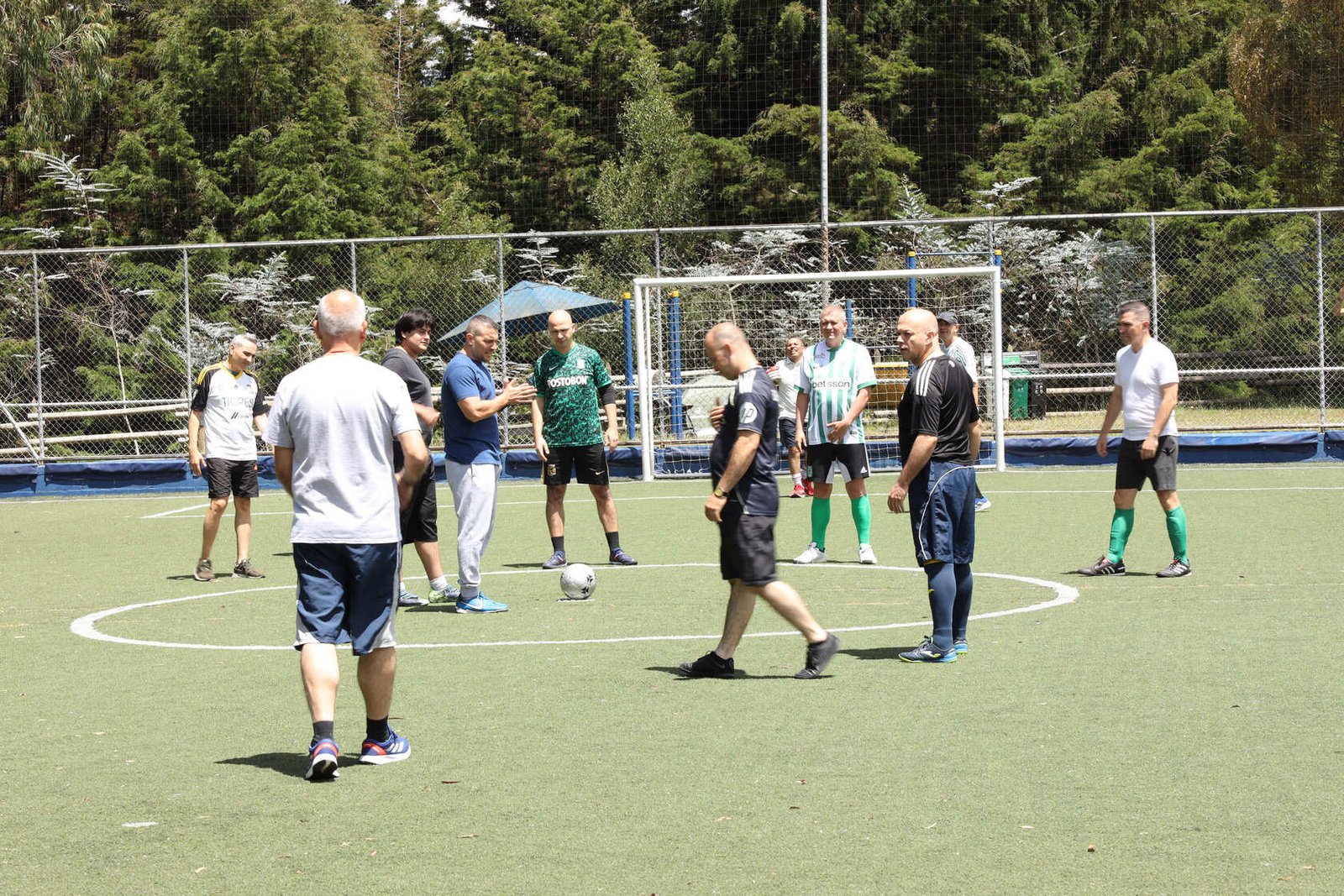 El tradicional partido de futbol